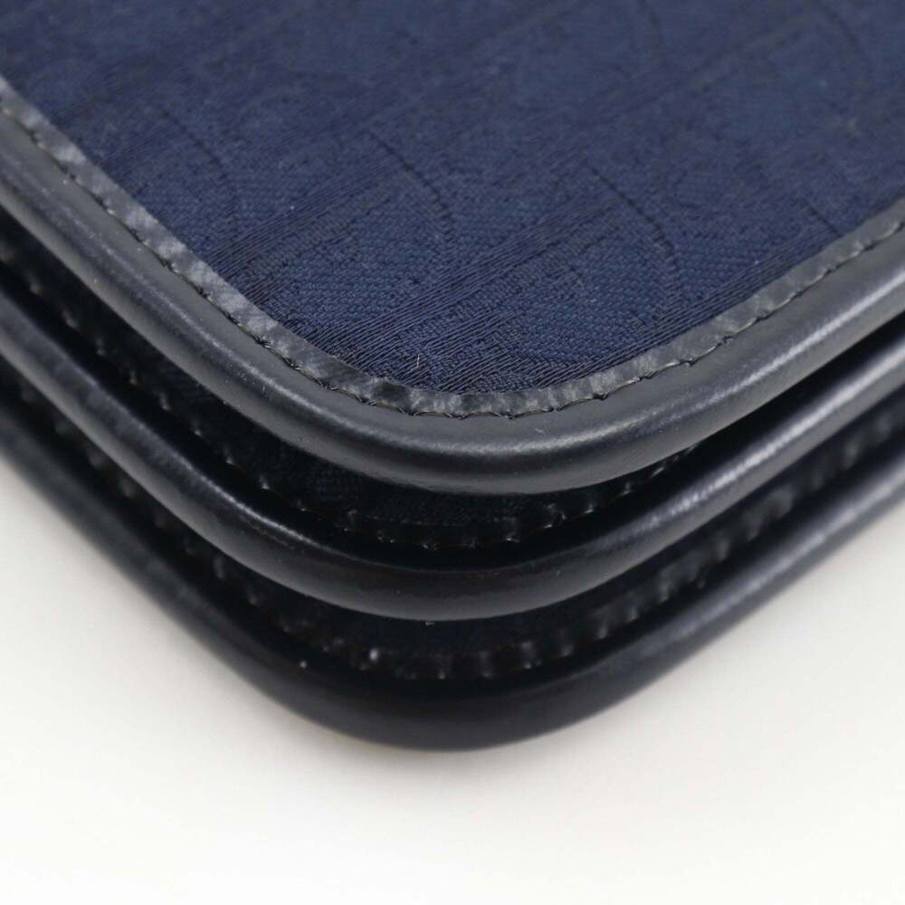 CHRISTIAN DIOR Vintage Blue Canvas Shoulder Bag - Picture 5 of 16